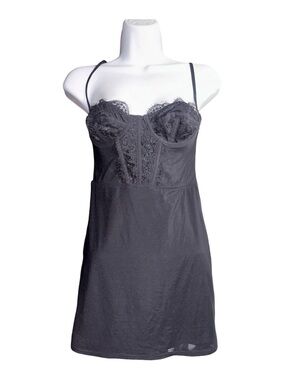 Urban Outfitters Brenna Bustier Mini Dress – Lace Trim – XS (TP)